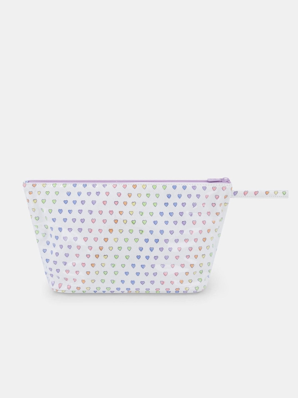 Roller Rabbit Disco Hearts Toiletry Case in Rainbow Hearts